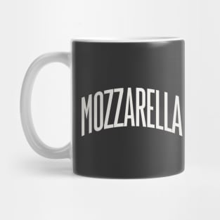 Mozzarella Cheese College Type Italian Food Mozzarella Lover Mug